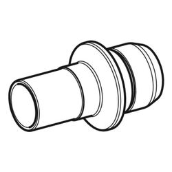 Geberit Mapress Übergang auf Verteiler mit Steckanschluss, Einschubende, d 22mm, da ... GEBERIT-653454001 4025416723127 (Abb. 1)