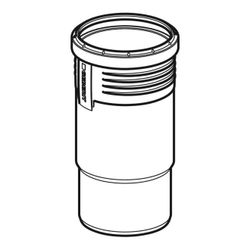 Geberit Silent-PP Langmuffe Außendurchmesser 160mm... GEBERIT-390718141 4025416085492 (Abb. 1)