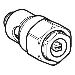 Geberit Abpressstopfen für Rohrende aus Stahl, Außendurchmesser 25mm... GEBERIT-652940261 4025416711834 (Abb. 1)
