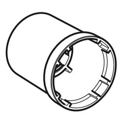 Geberit Bauschutz für Anschlussdose 90 Grad... GEBERIT-650928001 4025416957805 (Abb. 1)