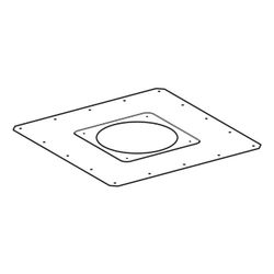 Geberit Befestigungsblech für Geberit Pluvia Dachwassereinlauf mit Befestigungsflans... GEBERIT-359006251 4025416755678 (Abb. 1)