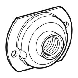 Geberit Nachrüstadapter für Zulauf Urinal... GEBERIT-242309001 4025416728917 (Abb. 1)