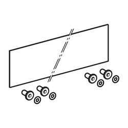 Geberit Schallschutzset für Waschtisch, groß... GEBERIT-156054001 4025416090441 (Abb. 1)