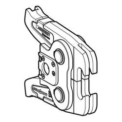 Geberit ZB 303 Mapress Zwischenbacke Typ 3 Außendurchmesser 35/42/54/66,7mm... GEBERIT-90648 4024723906483 (Abb. 1)