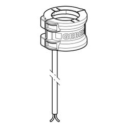 Geberit Pluvia Heizung 230V/8W Außendurchmesser 56mm... GEBERIT-359971001 4025416163619 (Abb. 1)