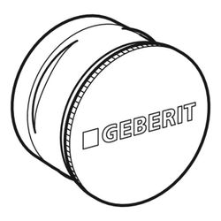 Geberit Mapress Schutzstopfen für Rohrende, Außendurchmesser 35mm, Blau... GEBERIT-16026 4024723160267 (Abb. 1)