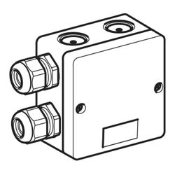 Geberit Kombinationsanschlussdose für WC-Keramiken... GEBERIT-244120001 4025416225119 (Abb. 1)