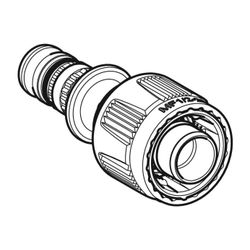 Geberit Mepla Übergang mit MasterFix Außendurchmesser 20mm... GEBERIT-622451005 4025416140306 (Abb. 1)