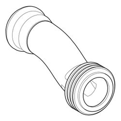 Geberit Spülrohr für Geberit AquaClean Sela für Geberit Monolith Sanitärmodul... GEBERIT-147043001 4025416466222 (Abb. 1)