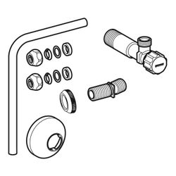 Geberit Wasseranschlussset für Geberit AquaClean Mera Classic Stand-WC... GEBERIT-147046001 4025416139928 (Abb. 1)