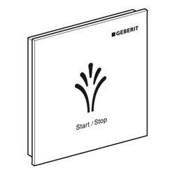 Geberit Wandbedienpanel berührungslos, für Geberit AquaClean Weiß/Kunststoff... GEBERIT-147044001 4025416351443 (Abb. 1)