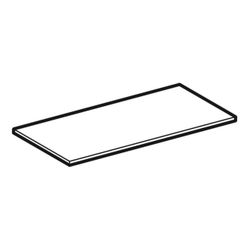 Geberit Glaseinlegeboden für Option Plus Spiegelschrank, 90cm, 595181000... GEBERIT-595181000 4022009346992 (Abb. 1)