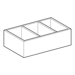 Geberit Schubladeneinsatz H-Unterteilung, für untere Schublade, 32,3x9,8x20cm, Lava/... GEBERIT-500676001 4025416140825 (Abb. 1)
