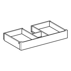 Geberit innere Schublade für Renova Plan Unterschrank für Doppelwaschtisch Ulme, Bre... GEBERIT-595323000 4022009348835 (Abb. 1)