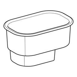 Geberit Bambini Sitzbadewanne Länge 71,5cm, Breite 46,5cm, Höhe 39,5cm, Alpinweiß... GEBERIT-407730016 4022009323863 (Abb. 1)