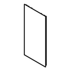 Geberit Seitenverkleidung unten, für Monolith Sanitärmodul für Waschtisch Aluminium ... GEBERIT-242731TA1 4025416175131 (Abb. 1)