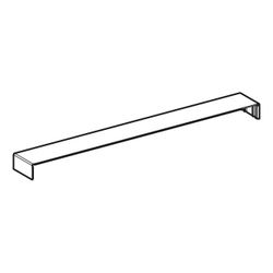 Geberit Seitenverkleidung oben, für Monolith Sanitärmodul für Waschtisch Aluminium g... GEBERIT-242732TA1 4025416175148 (Abb. 1)