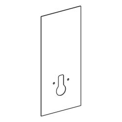 Geberit Frontverkleidung für Geberit Monolith Sanitärmodul für Wand-WC, Höhe 114cm, ... GEBERIT-242662SJ1 4025416574163 (Abb. 1)