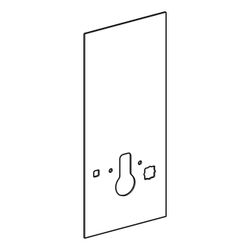 Geberit Frontverkleidung für Geberit Monolith Sanitärmodul für Geberit AquaClean 800... GEBERIT-242663SQ1 4025416574200 (Abb. 1)