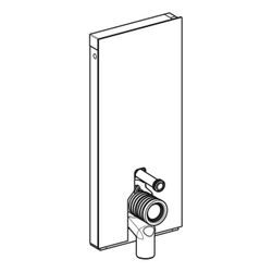 Geberit Monolith Sanitärmodul für Stand-WC, Höhe 114cm, Frontverkleidung aus Steinze... GEBERIT-131033005 4025410519177 (Abb. 1)