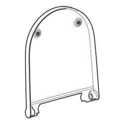 Geberit Dusch-WC-Deckel für Geberit AquaClean Sela, Alpinweiß... GEBERIT-243938111 4025416353089 (Abb. 1)