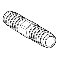Geberit Kupplung für Rohr für innenliegende Zirkulation Außendurchmesser 14mm... GEBERIT-242737001 4025416175476 (Abb. 1)