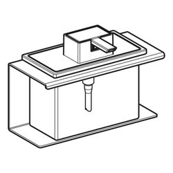 Geberit Seifenspender für Geberit Monolith Sanitärmodul für Waschtische... GEBERIT-131119001 4025416274469 (Abb. 1)