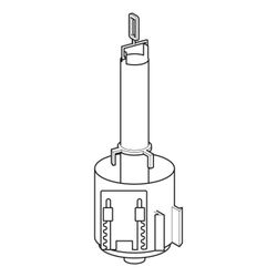Geberit Spülventil für Aufputzspülkasten, 598240000... GEBERIT-598240000 4022009196191 (Abb. 1)