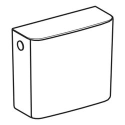Geberit Renova Aufputz-Spülkasten, 521030000... GEBERIT-521030000 4022009179606 (Abb. 1)