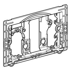 Geberit Befestigungsrahmen für Sigma Betätigungsplatte, Kunststoff, 242871001... GEBERIT-242871001 4025416280927 (Abb. 1)
