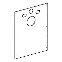 Geberit Montageraumabdeckung für Geberit Duofix Element für Massivbau... GEBERIT-244204001 4025410682925 (Abb. 1)