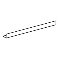 Geberit Bodenprofil für Montageraumabdeckung, für Geberit Duofix Element für Massivb... GEBERIT-244205001 4025410682932 (Abb. 1)