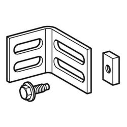 Geberit Befestigungswinkel für Geberit Duofix Element für Massivbau... GEBERIT-244206001 4025410682949 (Abb. 1)