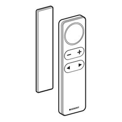 Geberit Fernbedienung für Geberit AquaClean Sela bis Baujahr 2018, Alpinweiß... GEBERIT-242879111 4025416285366 (Abb. 1)