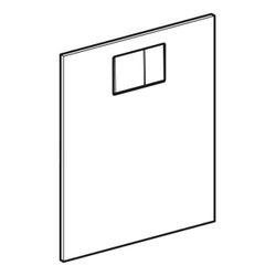 Geberit Designplatte für AquaClean 8000, 8000plus, Sela, Mera, oben, Alpinweiß... GEBERIT-242901111 4025416287063 (Abb. 1)