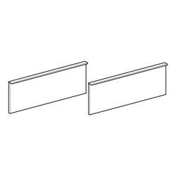 Geberit Set Schubladenfronten für iCon Unterschrank für Doppelwaschtisch, Weiß, lack... GEBERIT-598732000 4022009337914 (Abb. 1)