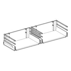 Geberit Schublade unten für iCon US für Doppelwaschtisch Breite 120cm... GEBERIT-598858000 4022009319354 (Abb. 1)