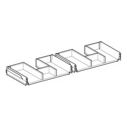 Geberit Schublade für Unterschrank für Waschtisch, Breite Waschtisch 120cm... GEBERIT-598837000 4022009319125 (Abb. 1)