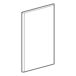 Geberit Tür für Unterschrank für Waschtisch, Breite 45cm, Weiß lackiert hochglänzend... GEBERIT-245104011 4025410576224 (Abb. 1)