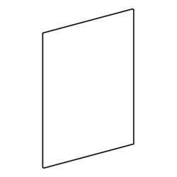 Geberit Tür für Unterschrank für Handwaschbecken Xeno2, 40cm, Grau, 595403000... GEBERIT-595403000 4022009338553 (Abb. 1)