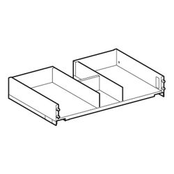 Geberit Schublade für Xeno2 Unterschrank für Waschtisch, mit Ausschnitt, Breite 60cm... GEBERIT-595409000 4022009338621 (Abb. 1)