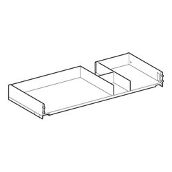 Geberit Schublade für Unterschrank für Xeno2, mit Ausschnitt rechts, Breite Waschtis... GEBERIT-595427000 4022009338652 (Abb. 1)
