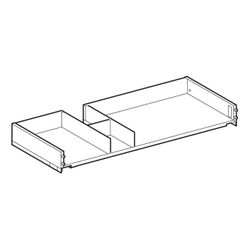 Geberit Schublade für Xeno2 Unterschrank, mit Ausschnitt links, Breite Waschtisch 90... GEBERIT-595425000 4022009338645 (Abb. 1)