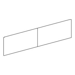 Geberit Set Schubladenfronten für Unterschrank für Waschtisch, Greige, Breite Wascht... GEBERIT-595480000 4022009346305 (Abb. 1)
