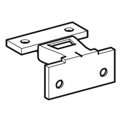 Geberit Spiegelklemme für Spiegelschrank, 595559000... GEBERIT-595559000 4022009325942 (Abb. 1)