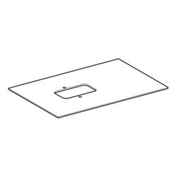 Geberit Glaseinlegeboden für Citterio Unterschrank für Aufsatzwaschtisch, 75cm, Schw... GEBERIT-595546000 4022009325850 (Abb. 1)