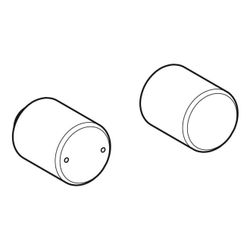 Geberit Set Drehgriffe für Geberit ONE Waschtischarmatur rundes Design, Wandmontage,... GEBERIT-244162141 4025410064622 (Abb. 1)