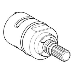 Geberit Ventil Temperatur, für Geberit ONE Waschtischarmatur, Wandmontage... GEBERIT-244166001 4025410643988 (Abb. 1)