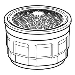 Geberit Strahlregler für Geberit ONE Waschtischarmatur rundes Design... GEBERIT-244163001 4025410644282 (Abb. 1)