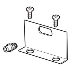 Geberit Befestigungswinkel für Schubladenfront, Unterschrank für Waschtisch Anthrazi... GEBERIT-595659000 4022009348170 (Abb. 1)